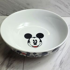 Disney Mickey & Minnie All Over Faces 9.5" Large Serving Salad Bowl